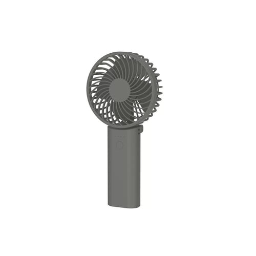 2-in-1 Portable Mini Fan Power Bank – Foldable Cooling