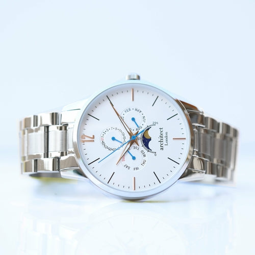 Men's Architect Apollo — White Silver