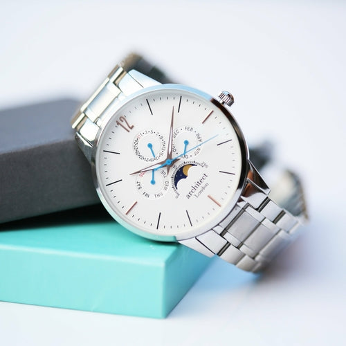 Men's Architect Apollo — White Silver