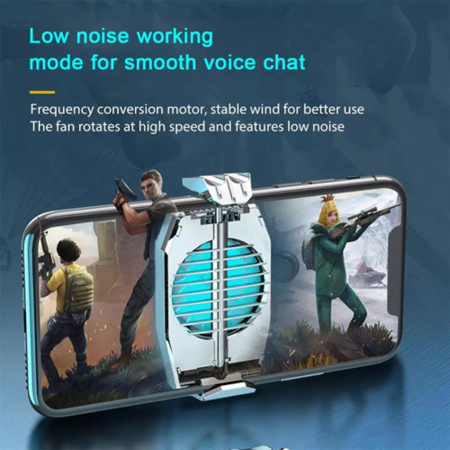 USB Mobile Phone Cooling Fan Radiator With 9-Blade Turbine