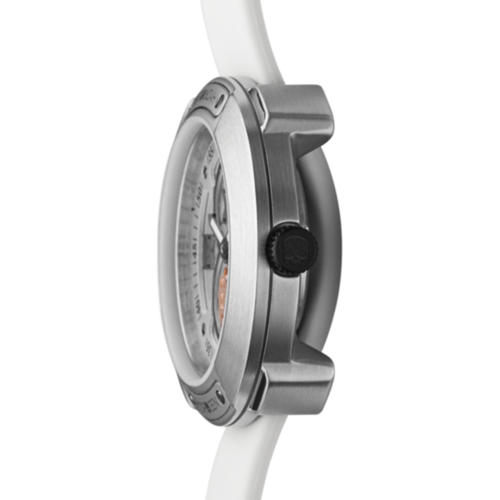 Vista Roman Silver White Watch