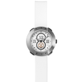 Vista Roman Silver White Watch