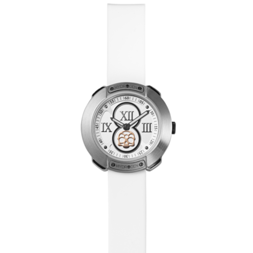 Vista Roman Silver White Watch